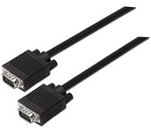 AISENS A113-0070 - Cable SVGA de 5 m para Monitor, televisor y proyector, Color Negro