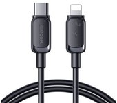 Joyroom type-c - lightning cable multi-color series a14, 480mb/s, 20w, 1.2m, black (s-cl020a111b)