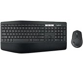 Logitech MK850 Performance Wireless Keyboard and Mouse Combo teclado Ratón incluido RF Wireless + Bluetooth QWERTZ Suizo Negro