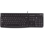 Logitech Keyboard K120 for Business teclado USB QWERTY Inglés Negro