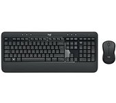 Logitech Advanced MK540 teclado Ratón incluido USB QWERTZ Alemán Negro, Blanco