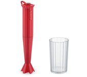 Batidora de Mano - Alessi Plisse MDL10 R, 500W, Rojo