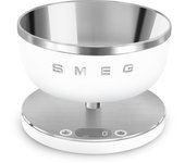 Báscula Cocina - SMEG KSC01WHMWW, Blanco, Digital