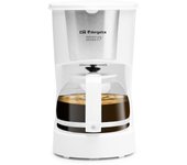 Cafetera Goteo - ORBEGOZO CG4106, 6 Tazas, Blanco