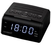 Radio Despertador - Sunstech FRD35U, Negro, Pilas