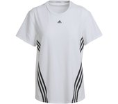 Camiseta de 3 rayas para mujer adidas Trainicons
