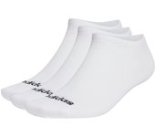 Calcetines bajos lineales adidas (x3)