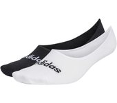 Calcetines pinkies para niños adidas Thin Linear (x2)