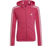 Sudadera con capucha de 3 rayas para niña adidas Essentials