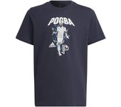 Camiseta gráfica de fútbol para niños adidas Pogba