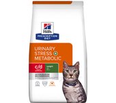 Hill's c/d Urinary Stress + Metabolic Prescription Diet pienso para gatos - 1,5 kg