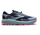 Zapatillas de trail brooks divide 5 azul/rosa mujer