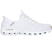 Zapatillas skechers glide-step - tranqui mujer blanco