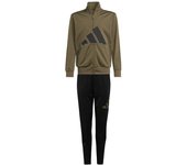 Chandal adidas big logo infantil verde oscuro/negro