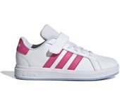 Zapatillas adidas grand court 2.0 el infantil blanco