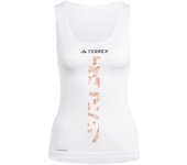 Camiseta adidas terrex xperior singlet mujer blanco