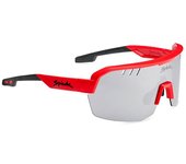Gafas de cislimo spiuk lyra rojo lente espejo plata