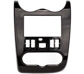Panel Embellecedor De Autorradio Marrón Para Dacia 2din Phonocar Ref. 03613