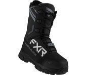 FXR Helium Speed Botas para motos de nieve - Negro Blanco (47)