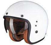 Scorpion Belfast Evo Luxe Casco Jet - Blanco (S)