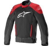 Alpinestars T-SP X Superair Chaqueta textil para motocicleta - Negro Rojo (3XL)
