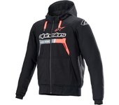 Alpinestars Chrome Ignition Chaqueta textil para motocicleta - Negro Rojo (4XL)