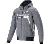 Alpinestars Chrome Ignition Chaqueta textil para motocicleta - Negro Gris Blanco (XL)