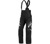 FXR Team FX Pantalones babero para motos de nieve para damas - Negro Blanco (2XL 38)