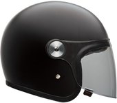 Bell Riot Solid Casco Jet - Negro