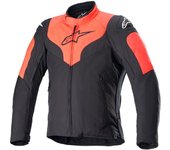 Alpinestars RX-3 Chaqueta textil impermeable para motocicleta - Negro Rojo (XL)