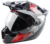 Klim Krios Pro Spectrum Carbon ECE/DOT Casco de Enduro - Negro Rojo (2XL)