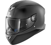 Shark Skwal 2 Blank Mat Casco LED - Negro (XS)