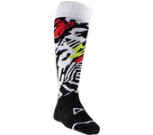 Leatt Zebra Calcetines de motocross - Multicolor (S M)