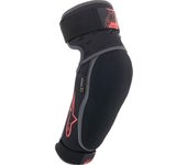 Alpinestars Vector Protectores de codo - Negro Rojo (L XL)