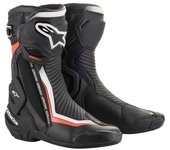 Alpinestars SMX Plus v2 Botas de moto - Negro Blanco Rojo (46)
