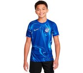 Nike - Camiseta oficial Chelsea FC Primera Equipación 2024-2025 Niño, Unisex, Rush Blue-Team Orange-White Full, S