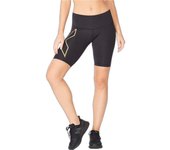 Pantalón corto de compresión mediano mujer 2XU Light Speed