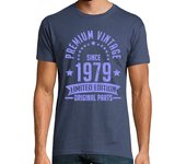 Camiseta Hombre Manga Corta prima vintage desde 1979 parte original laTostadora