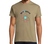 Camiseta Hombre Manga Corta humor físico ser positivo laTostadora