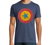 Camiseta Hombre Manga Corta Nunavut Air Force Vintage Emblem laTostadora