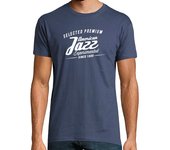 Camiseta Hombre Manga Corta vendimia de jazz retro camiseta laTostadora