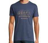 Camiseta Hombre Manga Corta Hombre, manga corta, denim, calidad extra laTostadora