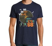 Camiseta Hombre Manga Corta Retro de 1968 Colors laTostadora