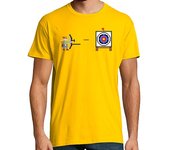 Camiseta Hombre Manga Corta Archery retro arcade 3 laTostadora