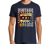 Camiseta Hombre Manga Corta vintage mixtape edición limitada 1978 laTostadora