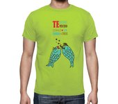 Camiseta Hombre Manga Corta te quiero mucho como la trucha al tucho laTostadora