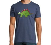 Camiseta Hombre Manga Corta Estegosaurio manga corta hombre laTostadora