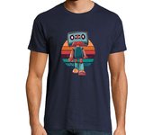 Camiseta Hombre Manga Corta Camiseta Cinta animada vintage laTostadora