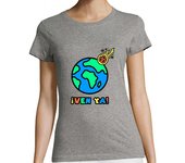 Camiseta Mujer Manga Corta meteorito ven ya w laTostadora