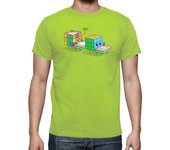Camiseta Hombre Manga Corta Puzzled Test laTostadora